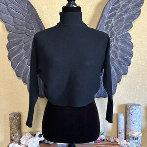 Magaschoni Cropped Turtle Neck Longsleeve